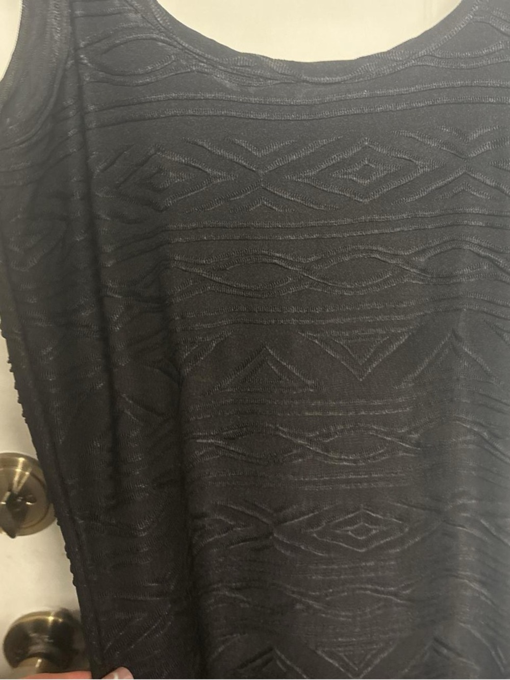 Vintage Black Slim Maxi Slip Dress - Womens - Picture 2 of 3